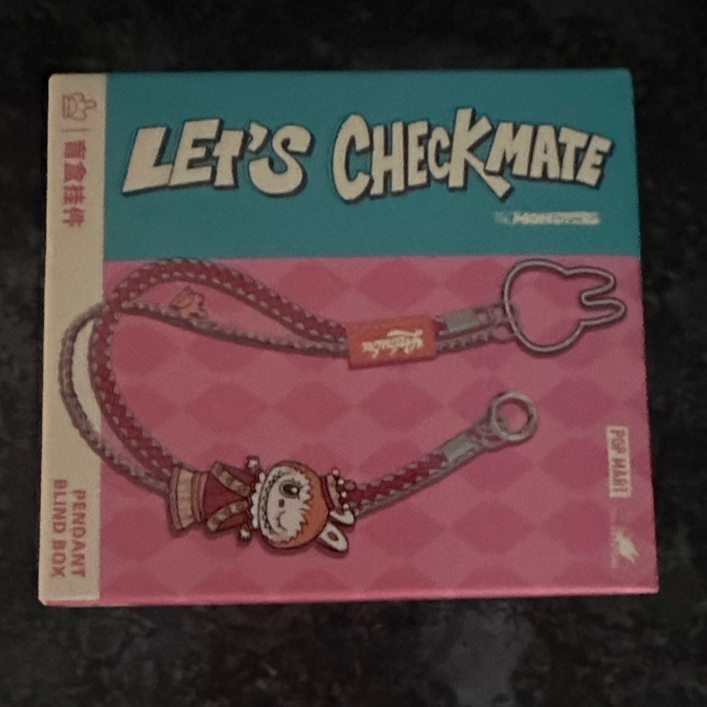 Let's Checkmate Pendant Blind Box - Pink